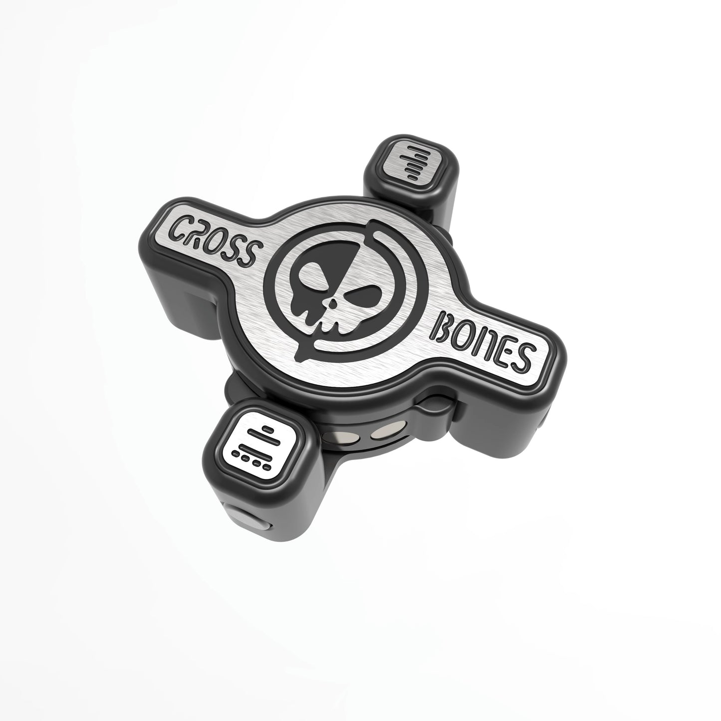 New Osseous Point Cross Bones Hand Haptic Fidget Slider | Cross Bones Fidget Toys Hand Push Slider | Cross Bones EDC Push Slider for Gift & Collection.