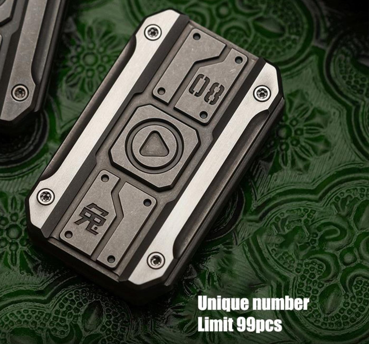 2023 WANWU LIMIT Edition Year of Rabbit Hand Push Slider | WANWU Special Limit Edition Metal Hand Push Fidget | New Limit Edition Wanwu Edc Hand Push Slider for Collection