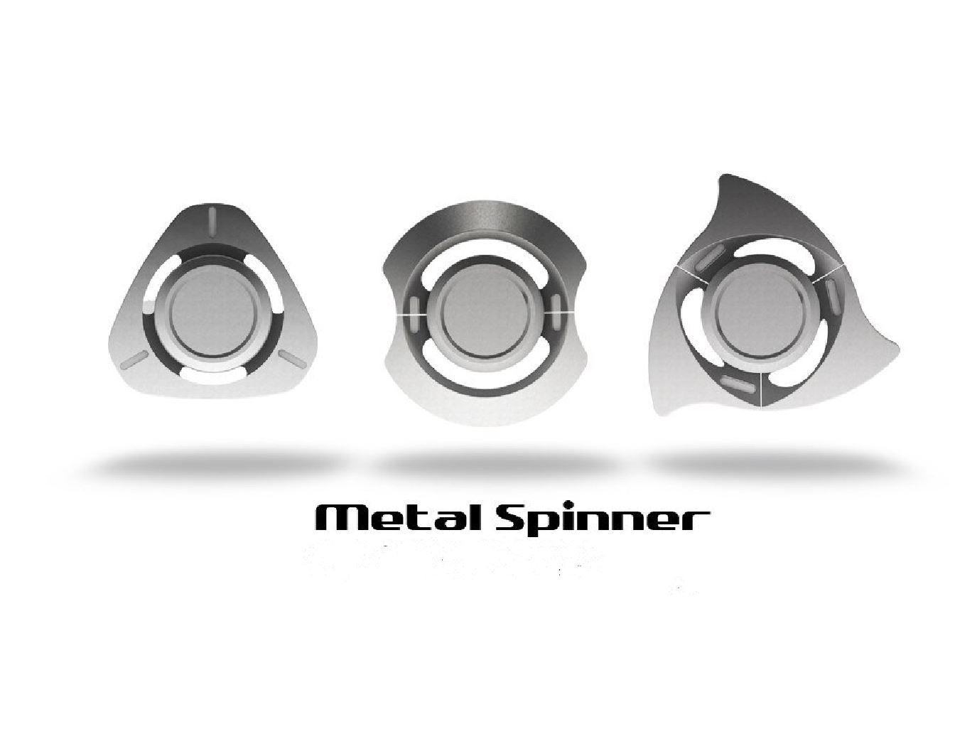 DIY Free Assembly Metal Hand Spinner | Zinc Alloy Tri-Form Spinner | Anti Stress Fidget Spinner for Gift & Collection