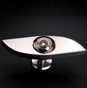 Eye Stylist Autism Metal Hand Spinner | Anti Stress Adult Toys Stress Reliever | Pure Steel Spinner for Gift and Collection