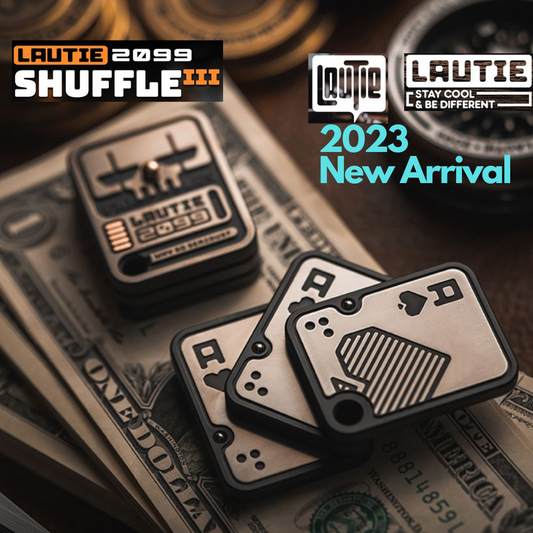 New Arrival Lautie Poker Card 3.0 Slider |Lautie New Shuffle 3.0 AAA_AKQ | New Lautie Poker Skull 3 Layer Slider for Gift & Collection.