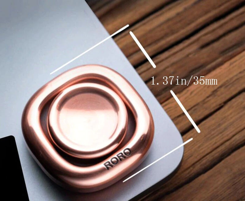 MINI Metal Hand Spinner Dz RORO | Dz RORO EDC Gyroscope Fidget Toy | Anti Stress Hand Fidget Spinner for Gift and Collection