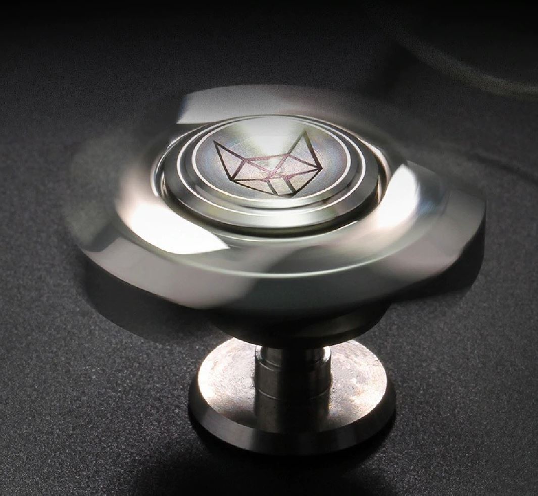 Stainless Steel Hand Fidget Spinner | Full Metal Hand Spinner for Kids Adult Gift & Collection