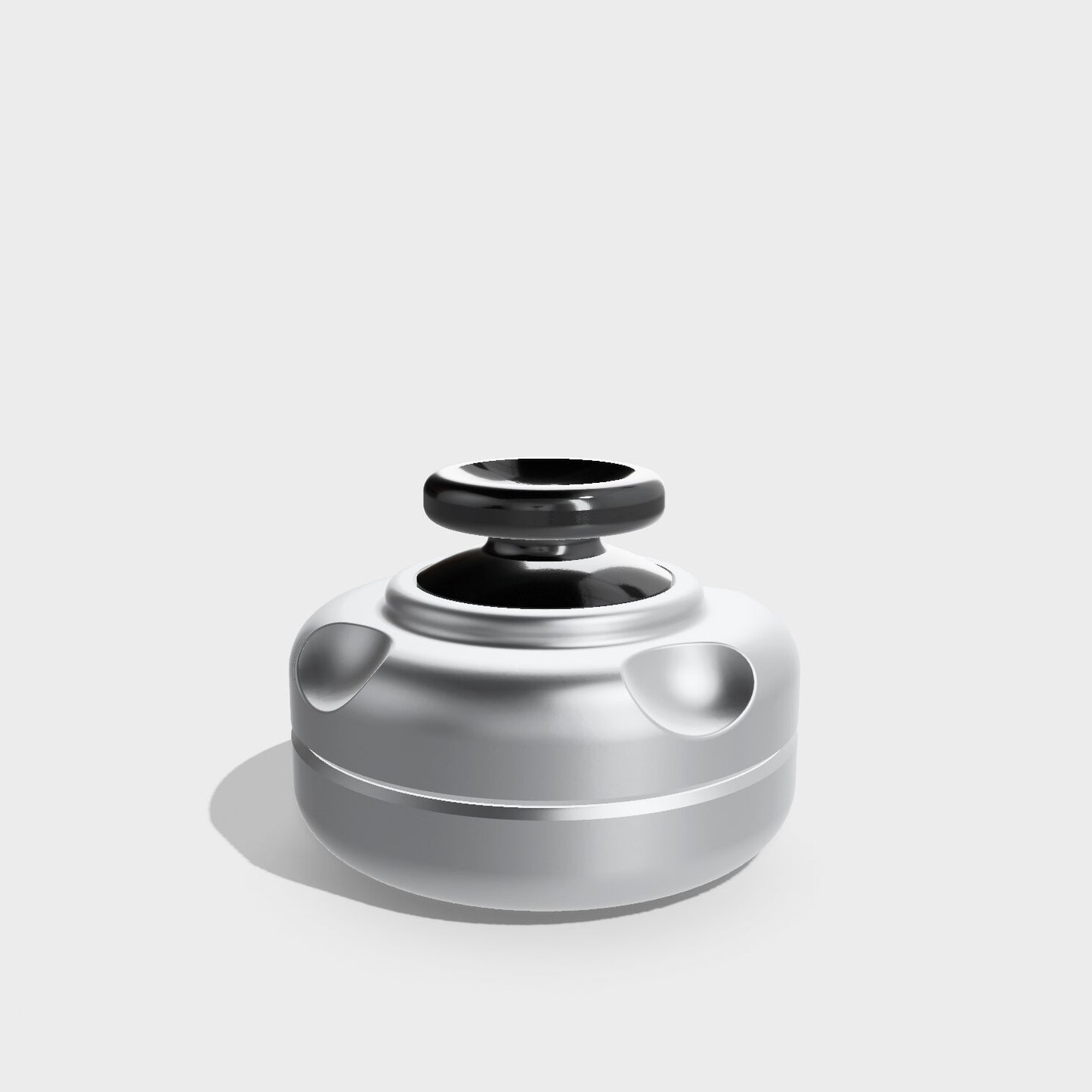 Gao Studio Mini Stainless Steel Gyroscope Levitation Fidget Spinner | Gao Studio Mini EDC Hand Gyroscope Spinner | Mini Metal Gyro Spinner for Gift and collection