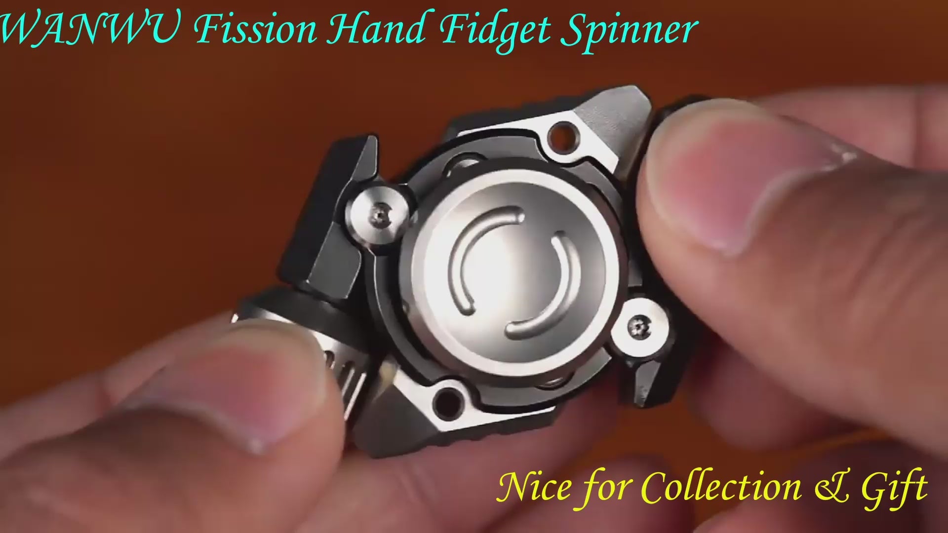 WANWU Fission Stainless Steel Hand Fidget Spinner | WANWU EDC