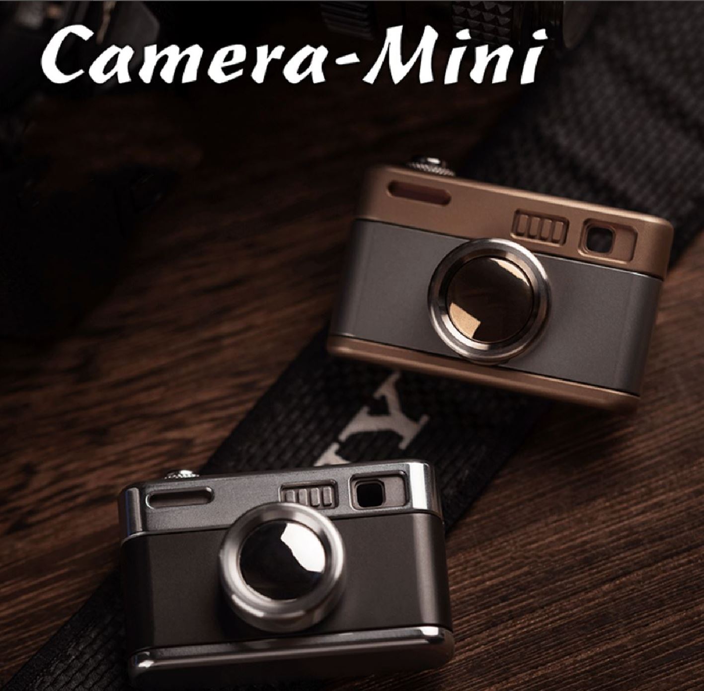 New Launching Camera Shape Mini Push Slider | New EDC Mini Camera Hand Clicker | New Mini Camera M Slider PPB for Collection and Gift