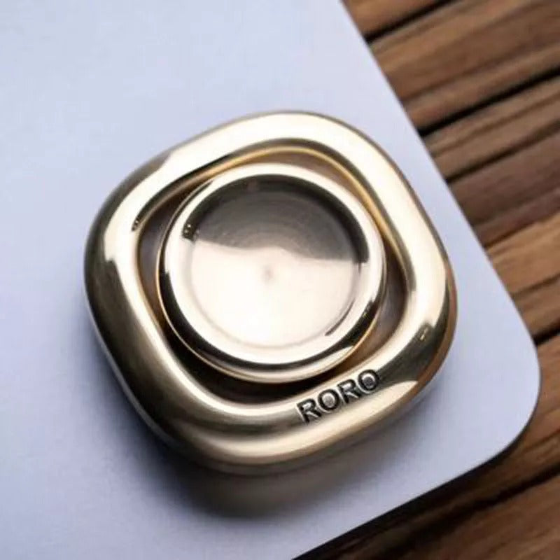 MINI Metal Hand Spinner Dz RORO | Dz RORO EDC Gyroscope Fidget Toy | Anti Stress Hand Fidget Spinner for Gift and Collection