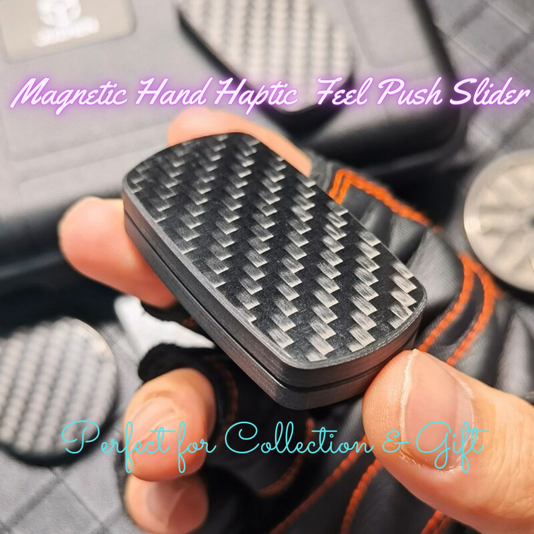 Carbon Fiber Magnetic Hand Haptic Feel Push Slider | Magnetic Haptic P ...