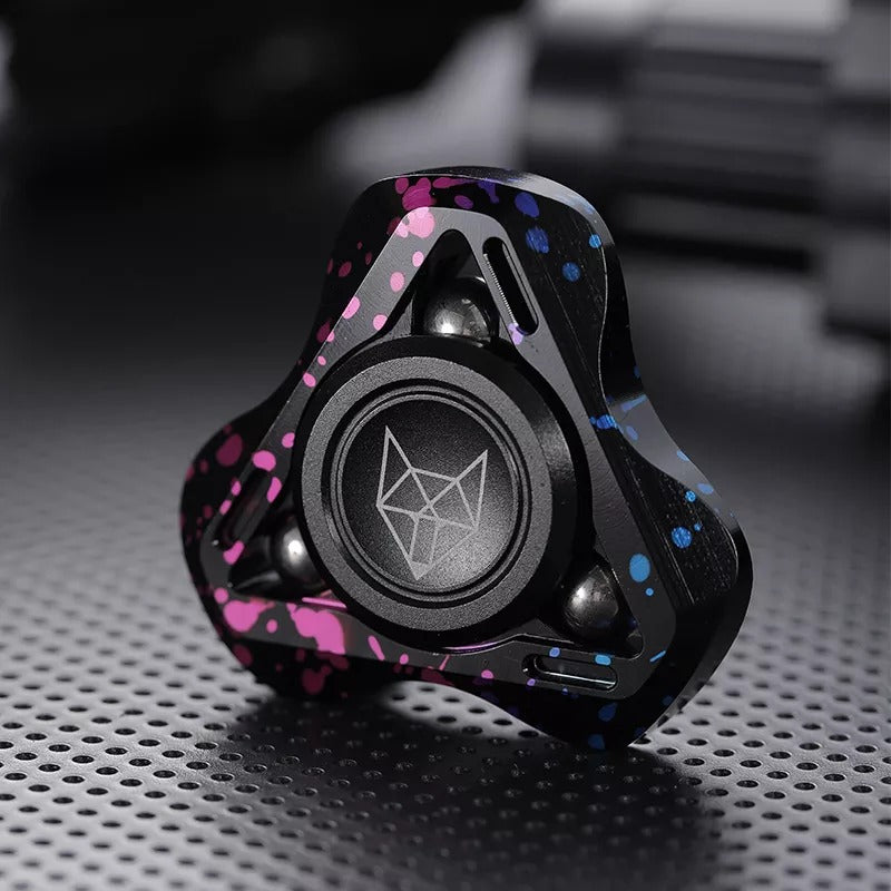 Stainless Steel Hand Fidget Spinner | Full Metal Hand Spinner for Kids Adult Gift & Collection