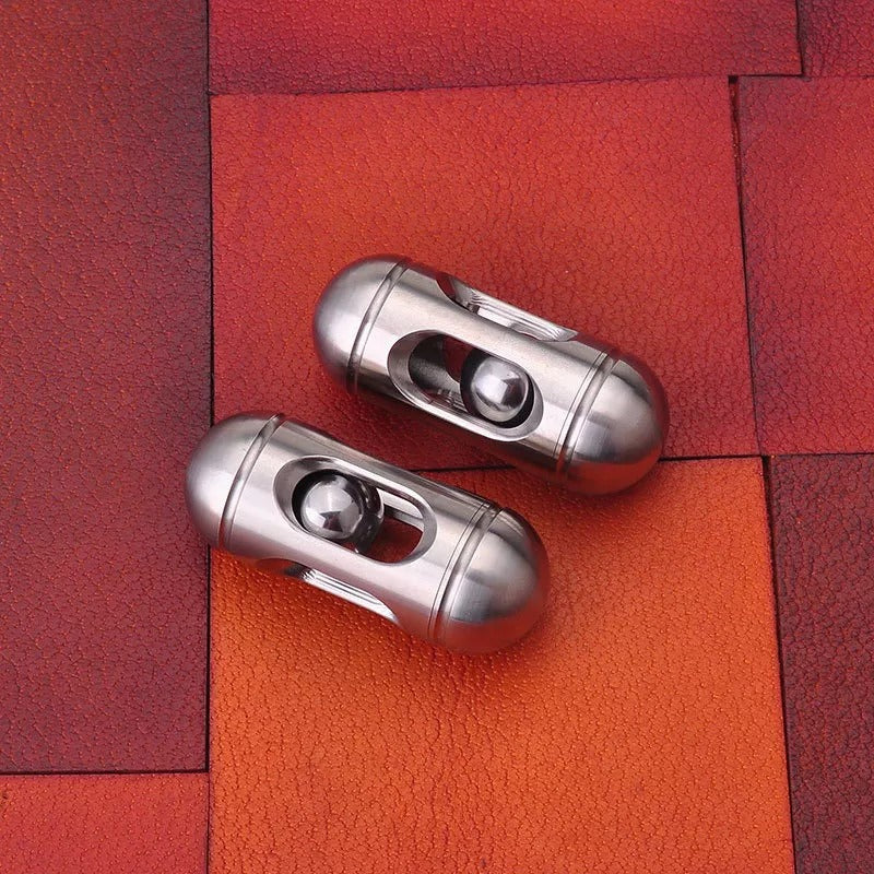 Mini Cylindrical Stainless Steel Hand Spinner | Metal Small Anti Stress Hand Fidget Spinner | EDC Metal Hand Fidget for Gift and Collection