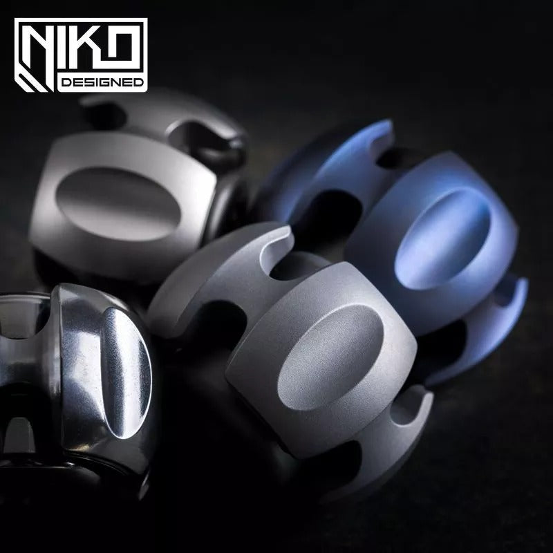 Lautie Noiz Metal Hand Spinner | Lautie Noise Stainless Steel Fidget Spinner | Noise EDC Titanium Hand Spinner for Gift & Collection