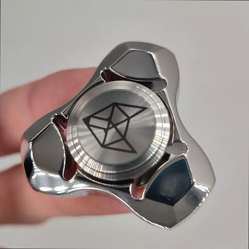 Stainless Steel Hand Fidget Spinner | Full Metal Hand Spinner for Kids Adult Gift & Collection