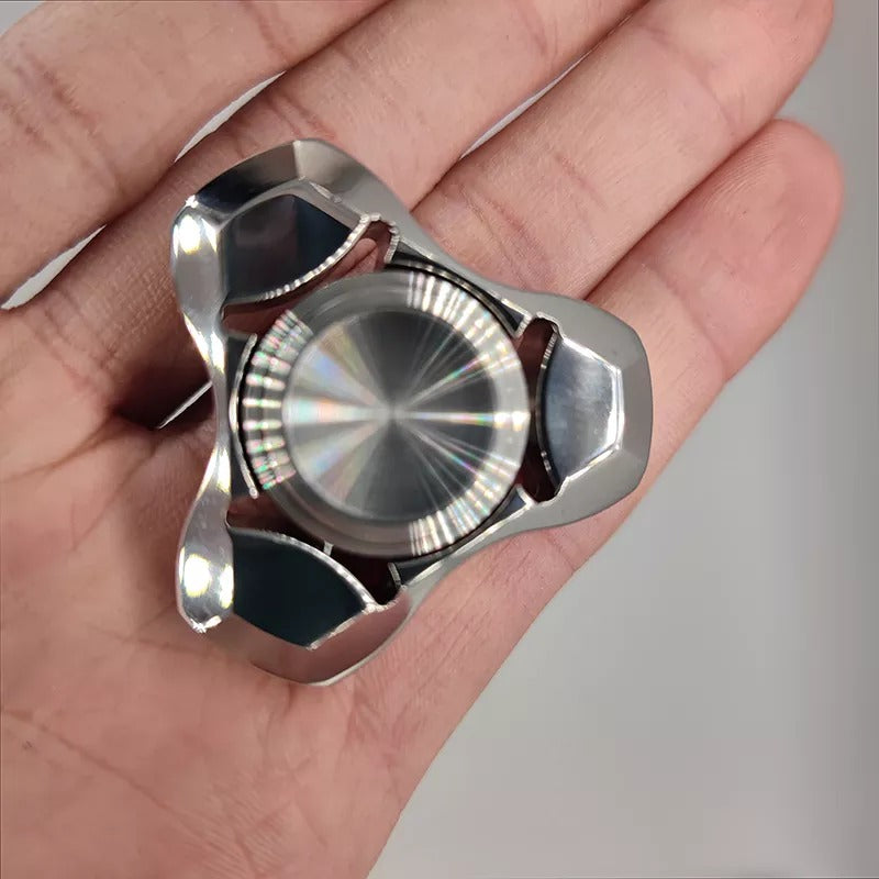 Stainless Steel Hand Fidget Spinner | Full Metal Hand Spinner for Kids Adult Gift & Collection