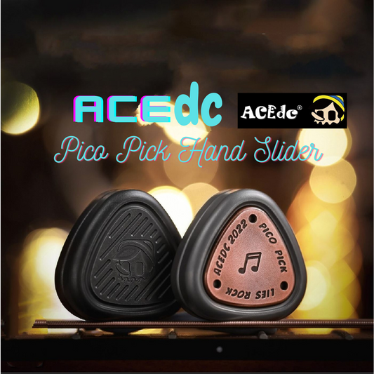 New ACEdc Rocking Pick Hand Haptic Push Slider | ACEDC Pico Pick Hand Push Slider | Metal EDC Hand Haptic Push Slider