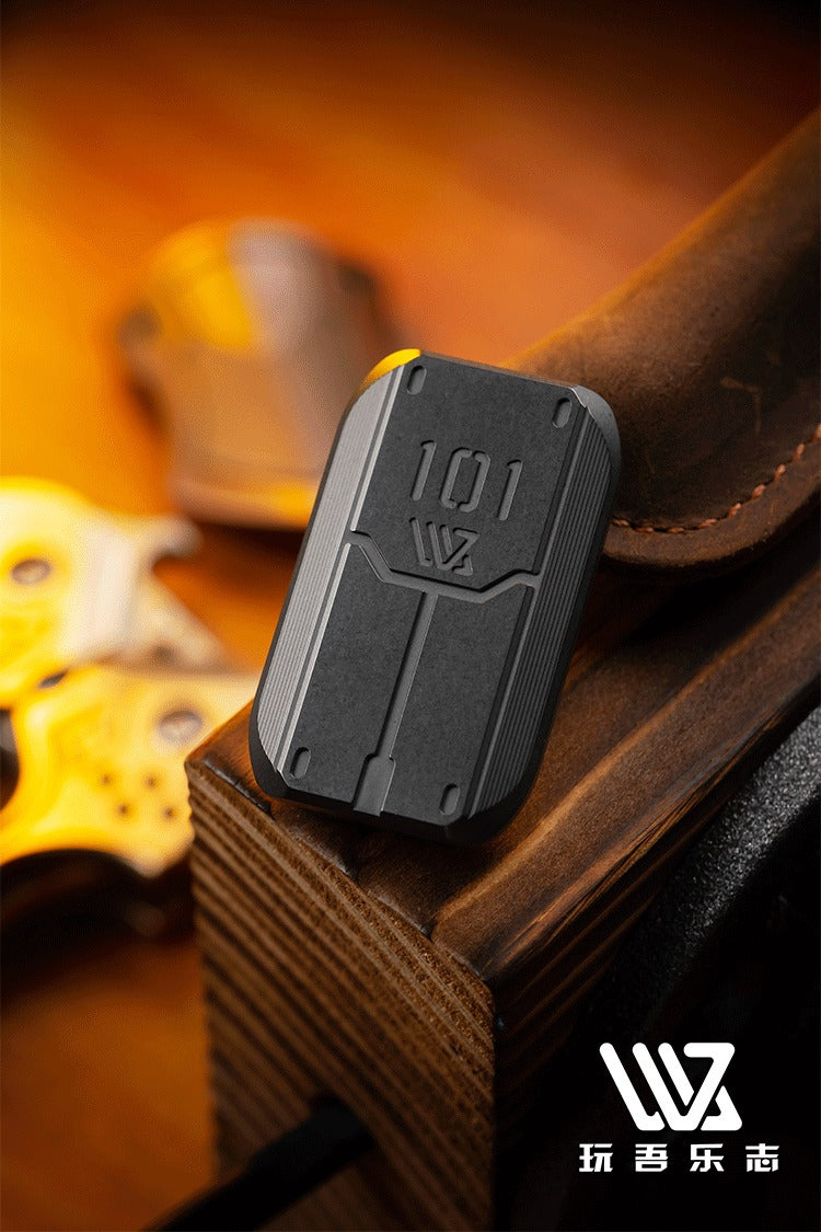 Mini Shield Push Pull Slider PPB | Mini Metal Line Of Defense PPB Hand Spinner | Mini EDC Shield Pish Pull Slider for Collection & Gift