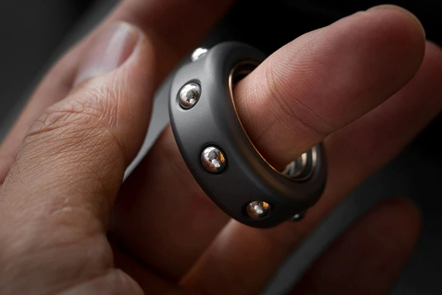 Lautie SAM Ring Metal Hand Spinner | Lautie SAM Ring Metal Gyro Spinner | Lautie EDC Hand Fidget Spinner for Collection and Gift