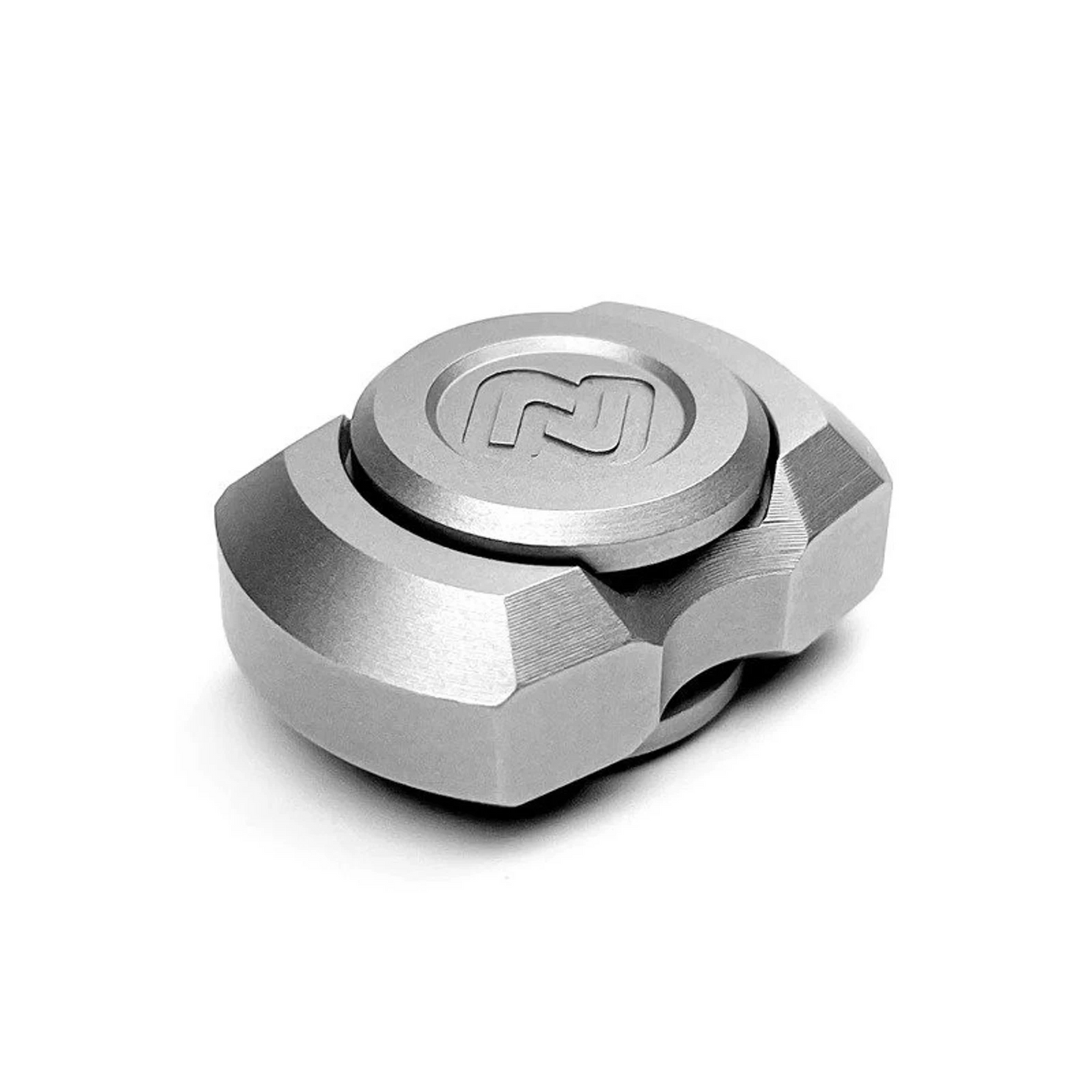 Mini Stainless Steel Block Hand Fidget Spinner | Mini EDC Block Hand Gyro Spinner | Mini Metal Gyro Fidget Spinner for Gift and Collection