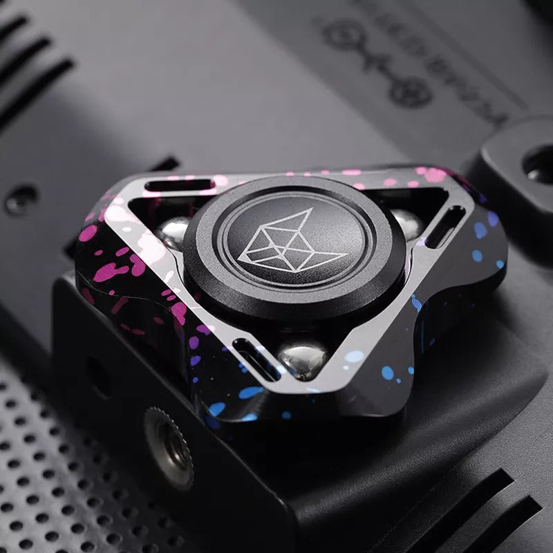Stainless Steel Hand Fidget Spinner | Full Metal Hand Spinner for Kids Adult Gift & Collection