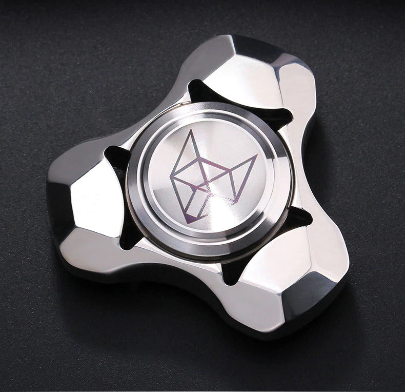 Stainless Steel Hand Fidget Spinner | Full Metal Hand Spinner for Kids Adult Gift & Collection