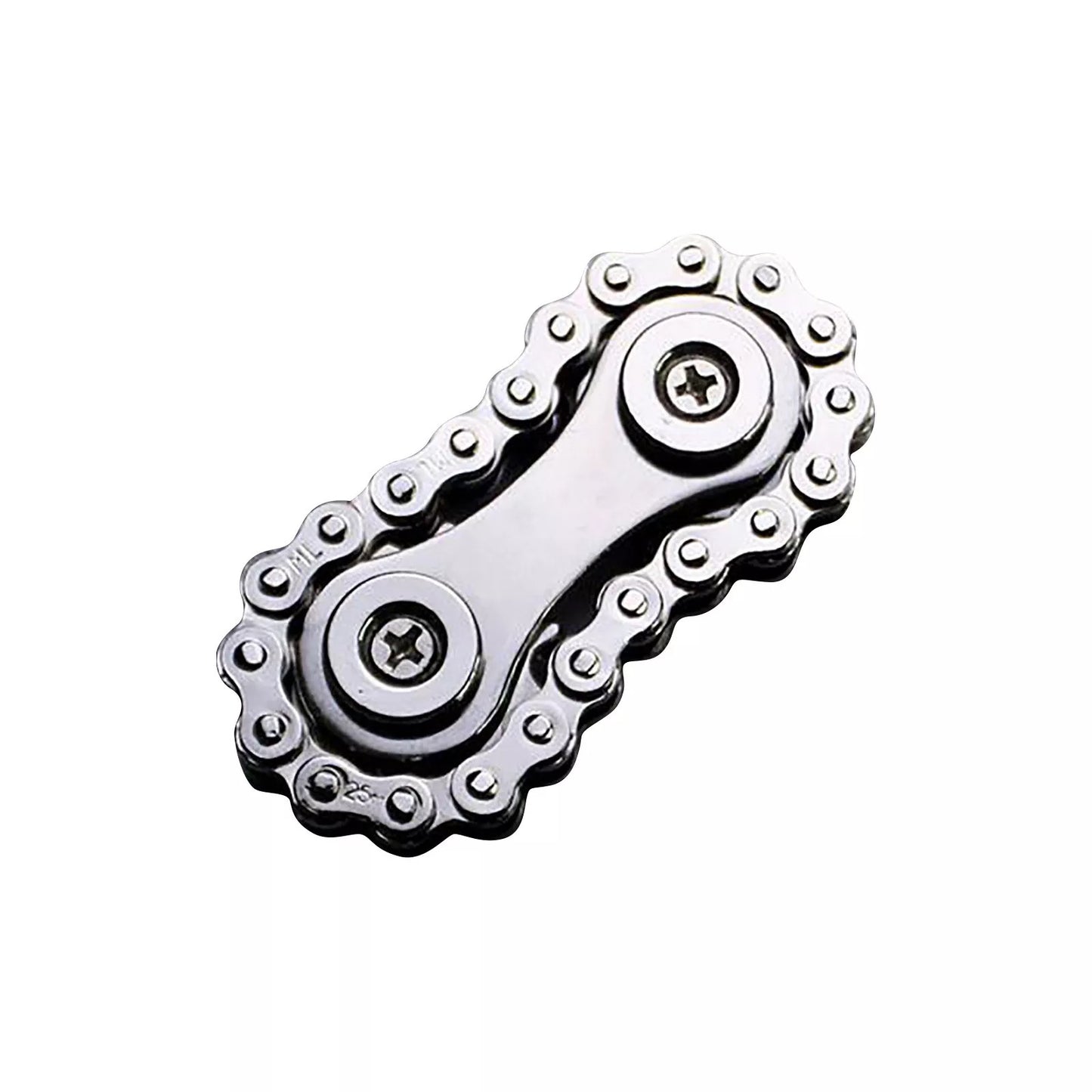 New Metal Mini Gyro Chain Sprockets | New Metal Pocket Flywheel Toy Gear Chain Spinner for Collection and Gift