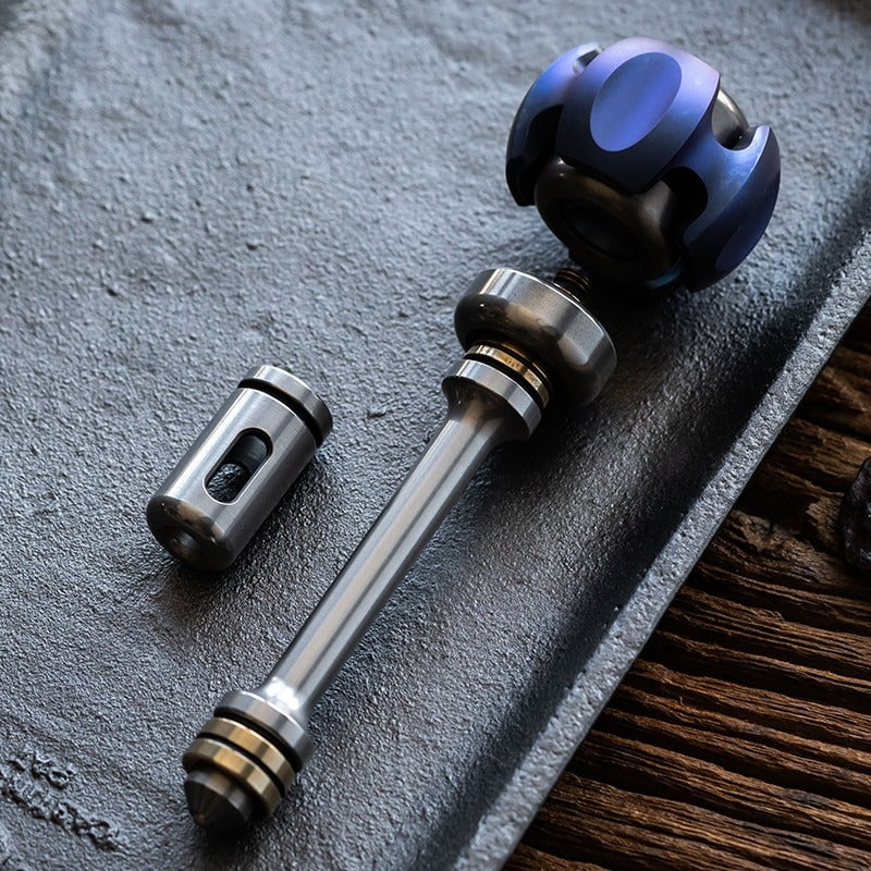 Lautie C-Nano Noiz Gyro PEI Hand Spinner | Lautie Classic C-Nano Stainless Steel Gyro Fidget for Collection and Gift